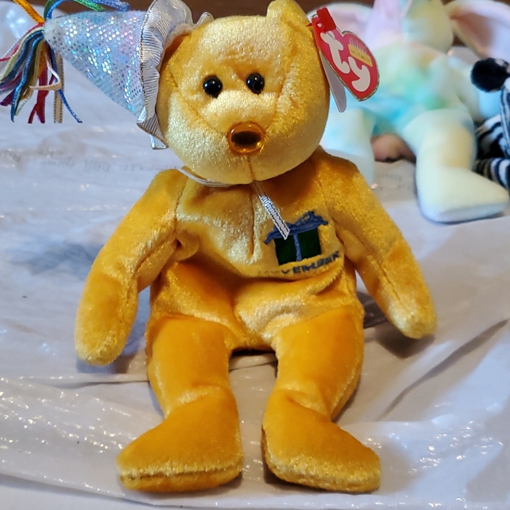 Ty November birthday beanie baby